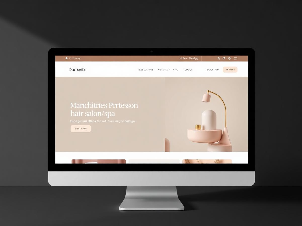 Maison Rue website design by Corivo Digital